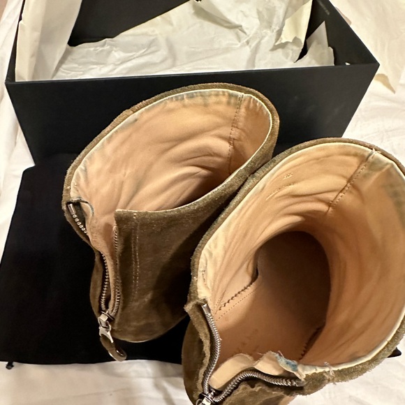 Rag & Bone Classic Newbury Mineral Suede Ankle Boots sz 38.5 (8.5) - Picture 5 of 7